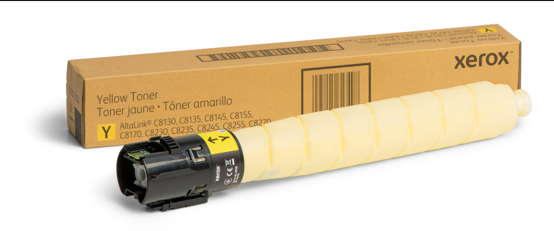 Xerox AltaLink C8130 – Toner Jaune (Yellow) Original – 21 000 pages
